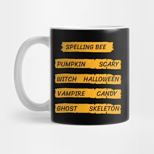 Halloween spelling bee Mug